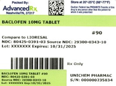 Baclofen 10mg 80425-0391-03.jpg Baclofen 10mg #90 - Baclofen 10mg 80425 0391 03